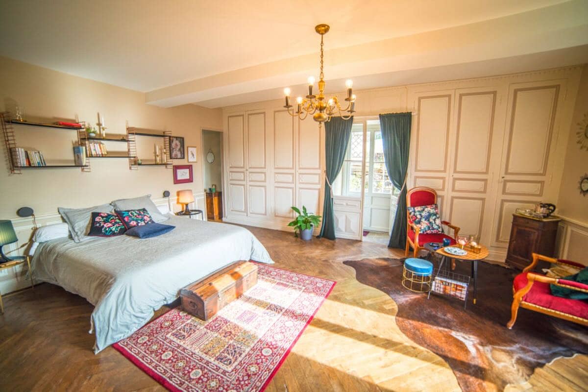 Chambre d'hôtes avec terrasse privative, coté jardin
