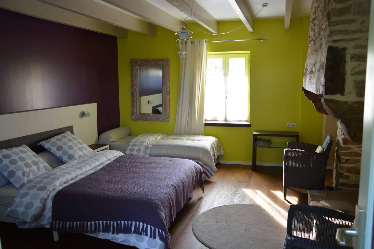 Chambre 3 personnes Chambre d'hôtes à Arzano (Finistère, Bretagne)