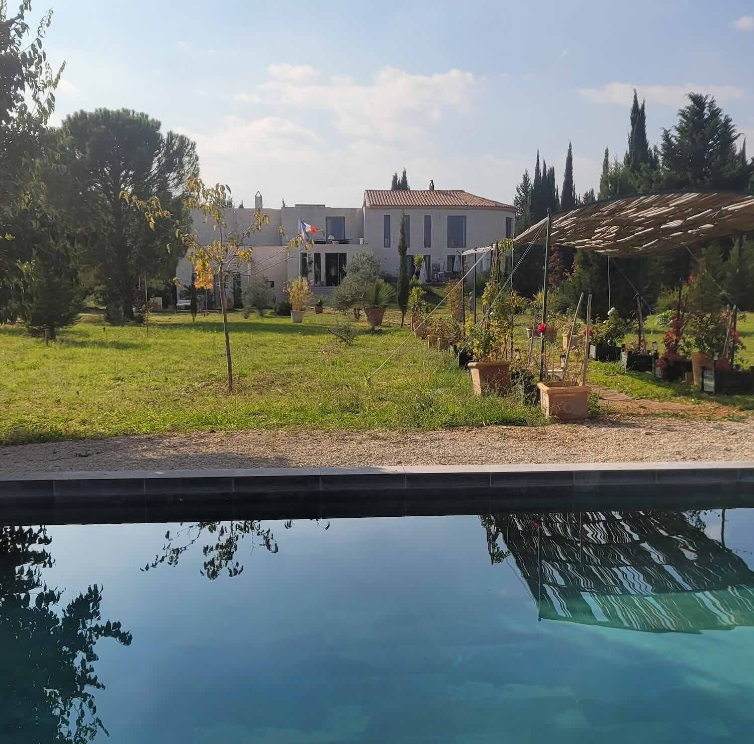 Piscine de la maison d'hôtes à vendre (Arles)