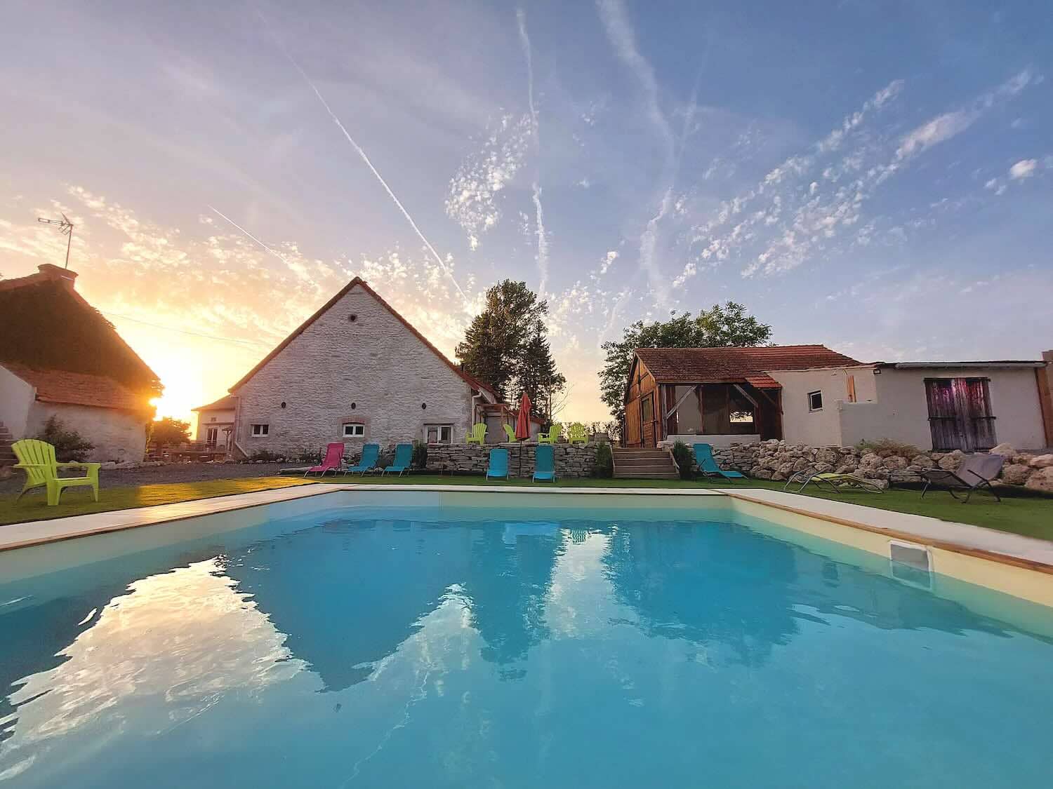 Piscine de la maison d'hôtes vendre dans le département de l'Allier