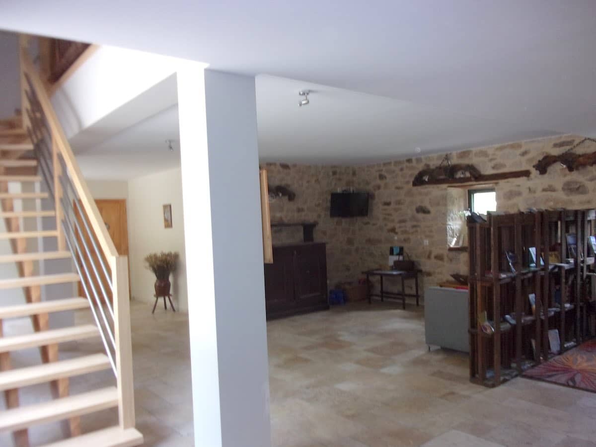 Intérieur de la maison d'hôtes